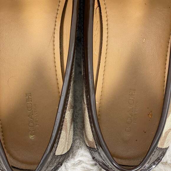 Coach Fortunata Signature Loafers, - Picture 6 of 9